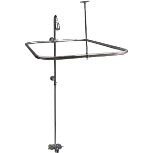 Sioux Chief Brass And Tubular Add-On Shower With Rod
