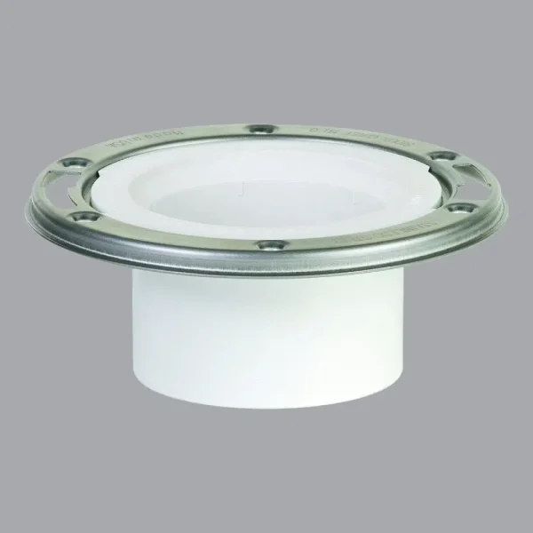 Sioux Chief Open PVC Closet Flange with Stainless Steel Ring