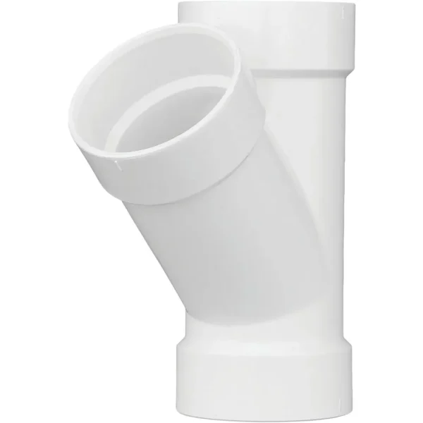 Charlotte Pipe 4 In. Schedule 40 DWV Hub Wye