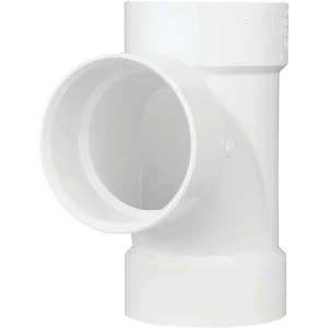 Charlotte Pipe 4 In. Schedule 40 Sanitary Tee