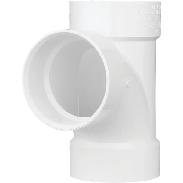 Charlotte Pipe 4 In. Schedule 40 Sanitary Tee
