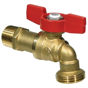 B&K ProLine Forged Brass Ball Hose Bibb, 3/4 In. MIP x 3/4 In. MHT