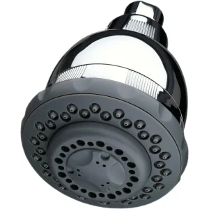 Culligan Chrome 5-Spray Fixed Shower Head Filter