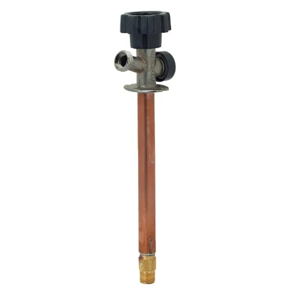 Prier 1/2 In. SWT x 1/2 In. x 8 In. IPS Anti-Siphon Wall Hydrant