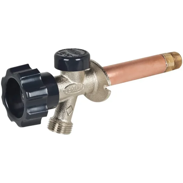 Prier 1/2 In. SWT x 1/2 In. x 12 In. IPS Anti-Siphon Wall Hydrant