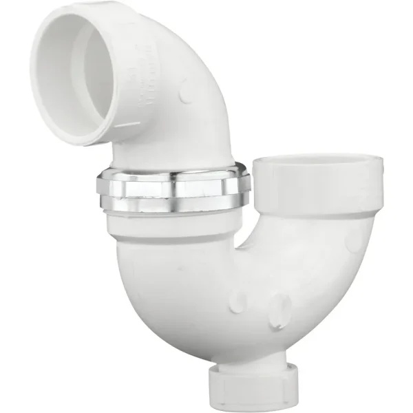 Adjustable P-Trap with Union and Cleanout