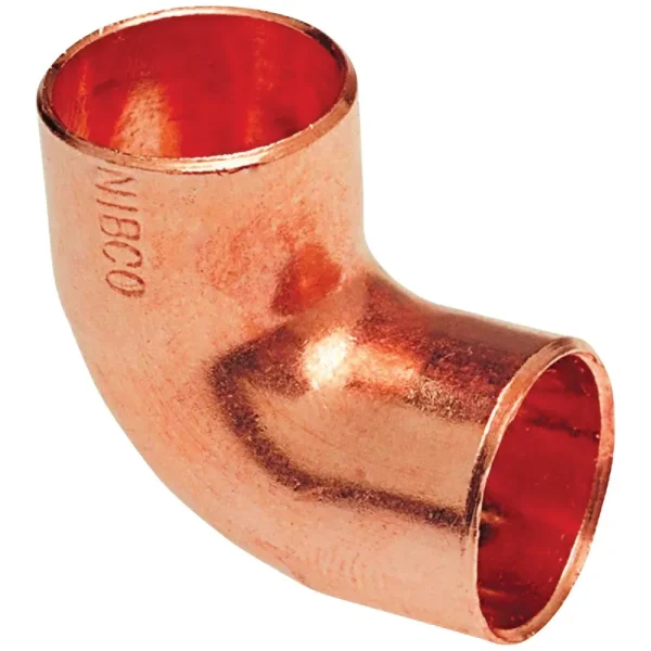 NIBCO 1-1/2 In. 90 Deg. Close Ruff Copper Elbow