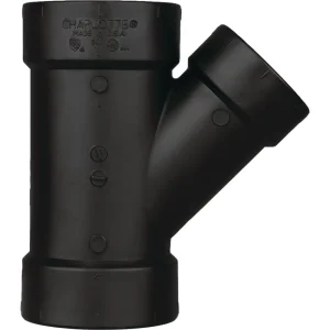 Charlotte Pipe 4″ x 4″ x 2″ ABS Wye