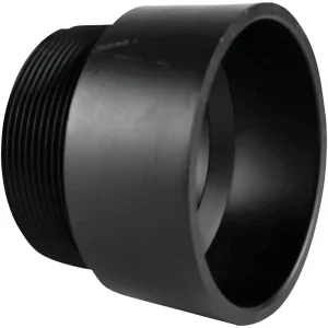 Charlotte Pipe 4 In. Hub x MPT ABS Male Adapter