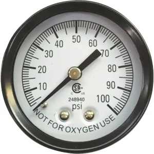 Simmons 1/8 in. Pressure Gauge