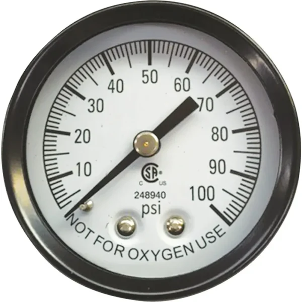 Simmons 1/8 in. Pressure Gauge