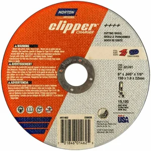 Norton Abrasive Charger Cut-Off Wheels – 25 Pack | 4-1/2″ - view 2