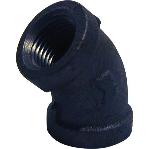Southland 2 In. 45 Deg. Malleable Black Iron Elbow