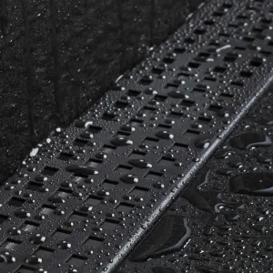 Drains Unlimited Linear Floor Drains – Black Powder Coated | 29″ / Black Powder Coated / Square Perf - view 2