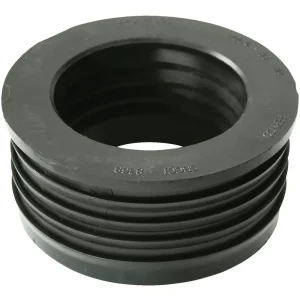 Fernco DWV Sewer and Drain PVC Iron Pipe Hub Adapter, 4 In x 3 In