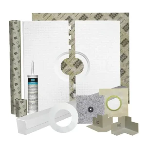 Laticrete Hydro Ban Shower Kits | 48″ x 48″ Center Drain Kit