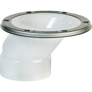 Sioux Chief PVC Offset Closet Flange with Swivel Ring