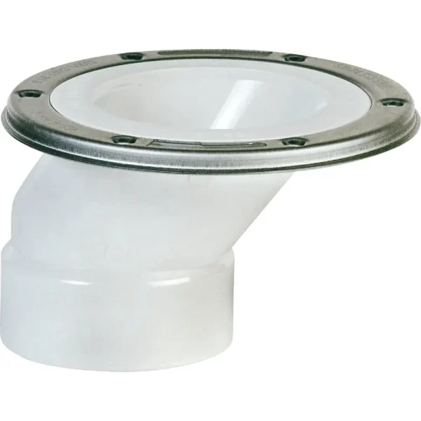 Sioux Chief PVC Offset Closet Flange with Swivel Ring