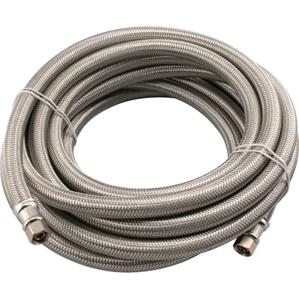B&K Ice Maker Connector Hose, 1/4 In. x 20 Ft