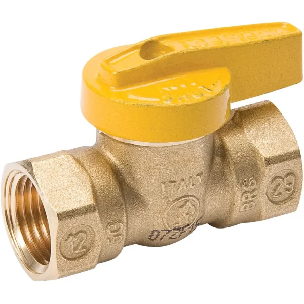 ProLine Gas Ball Valve, 3/8 In. FIP x 3/8 In. FIP