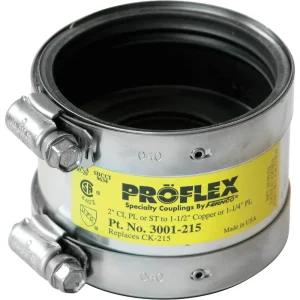 Proflex 1-1/2″ x 1-1/2″ PVC Shielded Coupling