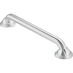 Moen Chrome Designer Grab Bar, 24 in