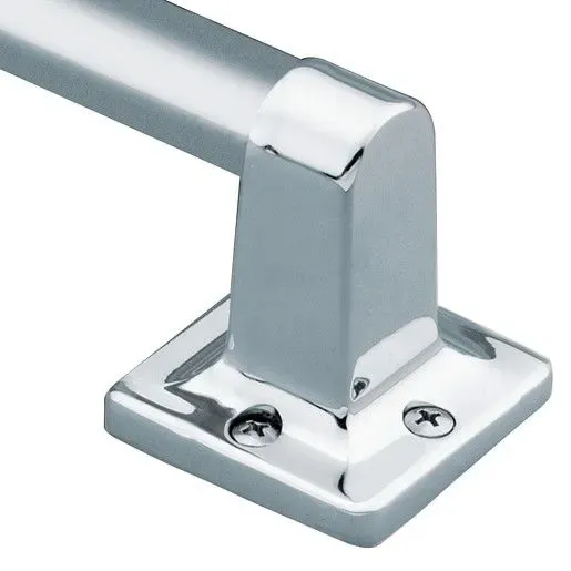 Moen Chrome Bath Grab Bar, 9 in