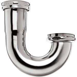 Do it Best 1-1/4 In. Chrome Plated Brass Sink J-Bend