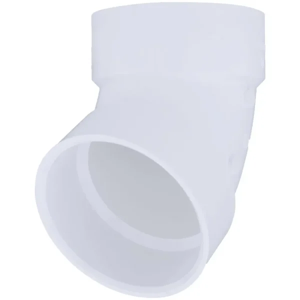 Charlotte Pipe 4 In. Schedule 40 60 Deg. PVC DWV Elbow
