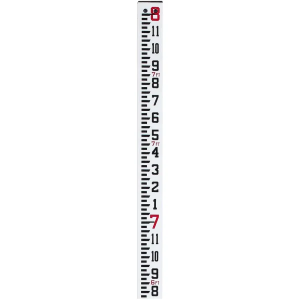 Crain® Rectangular Fiberglass Telescoping Leveling Rod