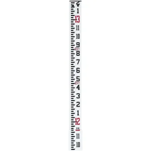 Crain® Rectangular Fiberglass Telescoping Leveling Rod - view 2