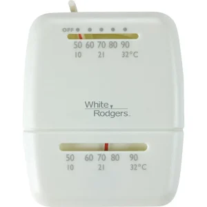 White Rodgers Heat Only Mechanical Thermostat