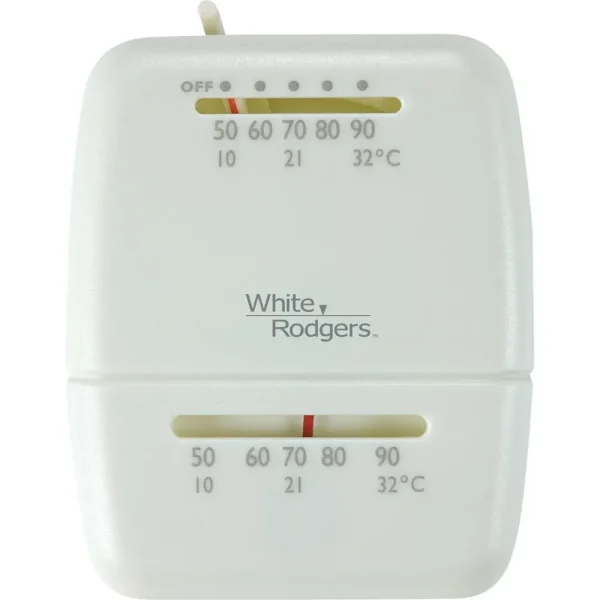 White Rodgers Heat Only Mechanical Thermostat