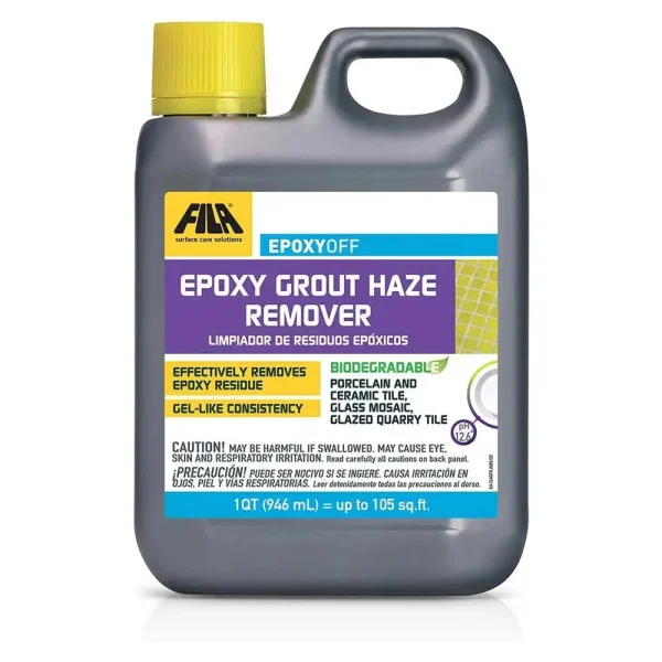 FILA EpoxyOff Epoxy Grout Haze Remover – 1 Quart
