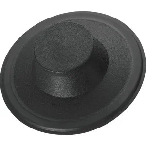 InSinkErator 3-1/2 in. Black Plastic Sink Stopper