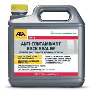 FILA PW10 Anti-Contaminant Back Sealer – 1 Gallon