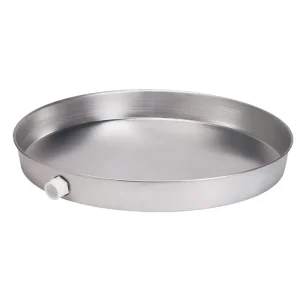Oatey Aluminum Water Heater Drain Pan with 1 in. PVC Fitting