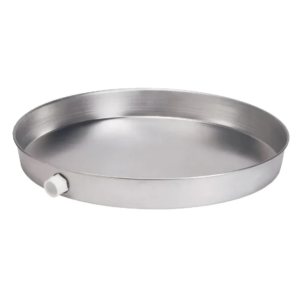 Oatey Aluminum Water Heater Drain Pan with 1 in. PVC Fitting