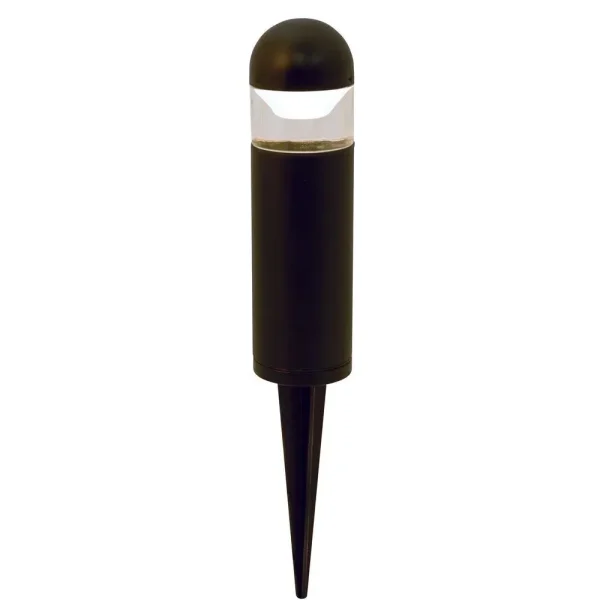 Moonrays 1 Watt Bollard Metal Landscape Path Light Black