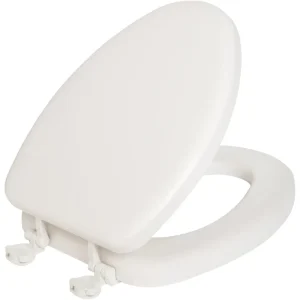 Mayfair Elongated Premium Soft White Toilet Seat