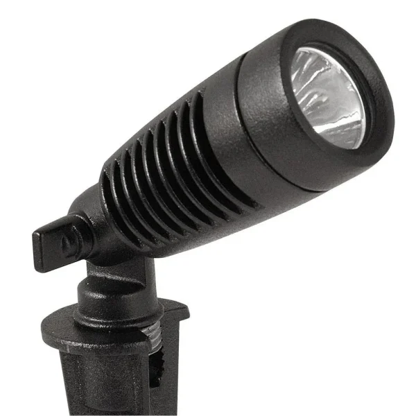 Moonrays 1 Watt Adjustable Landscape Spot Light Black 2-Pack