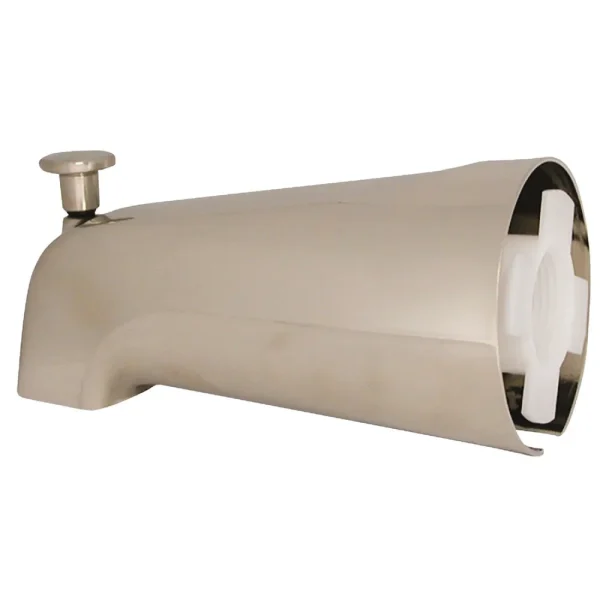 Danco Universal Bathtub Spout in Brushed Nickel