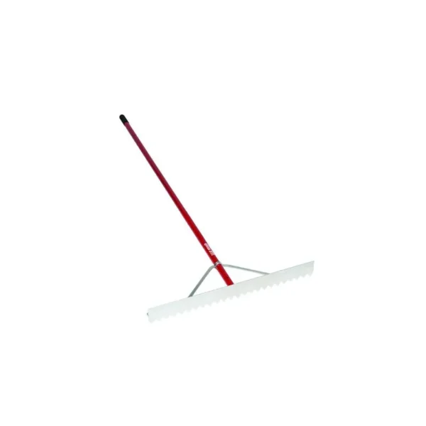 Classic 36″ Super Lute Rake, 82″ OS Red Aluminum Handle , Wrap Bracing