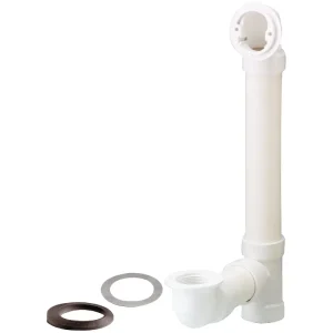 Schedule 40 PVC Bath Drain Overflow Body