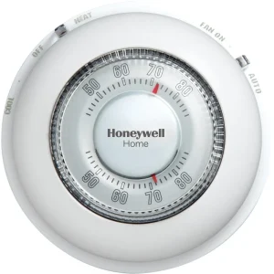 Honeywell Mercury-Free Round Thermostat