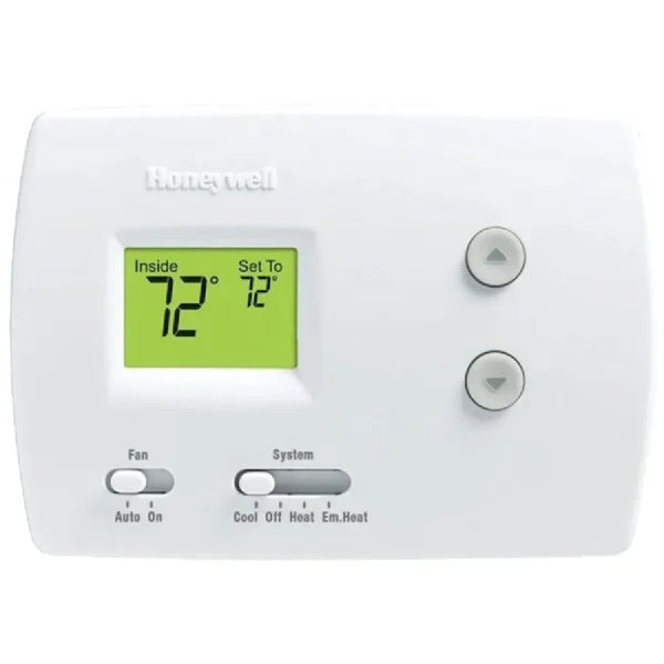 Honeywell Mercury-Free Heat Pump Thermostat