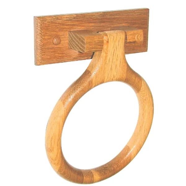 Home Impressions Oak Towel Ring