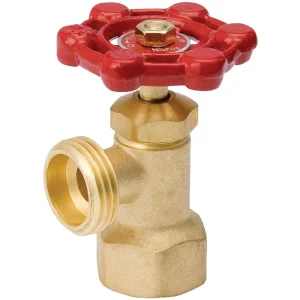 ProLine Brass Boiler Drain, 3/4 FIP x 3/4 In. Hose Thread