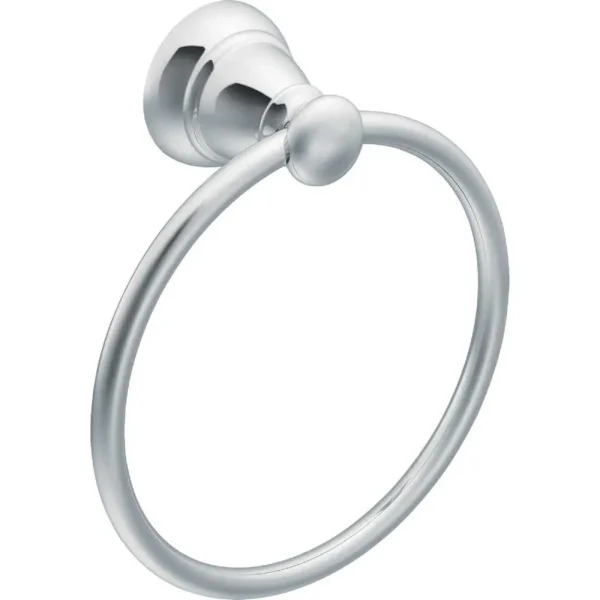 Moen Banbury Chrome Towel Ring, 6 in
