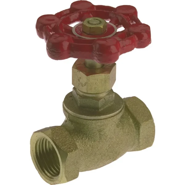 ProLine 1/2 In. FIP Low Lead Cast-Brass Stop Valve